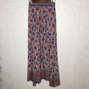 Cotton Candy Paisley Maxi Skirt size small